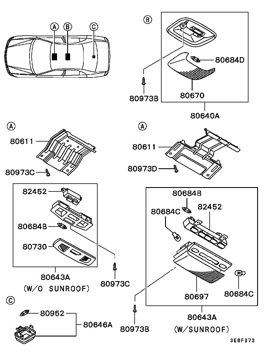 Mitsubishi MS820071 - Polttimo, mittariston valo parts5.com