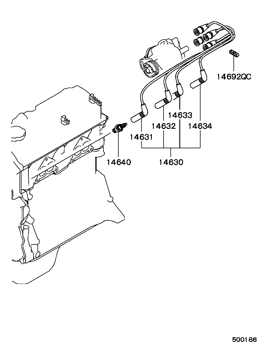 Plymouth MS851237 - Svećica za paljenje parts5.com