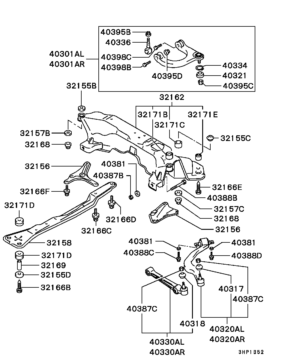 Proton MB912506 - Track Control Arm parts5.com