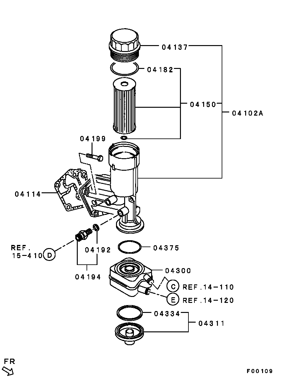 VW MN980131 - Hladnjak ulja, motorno ulje parts5.com