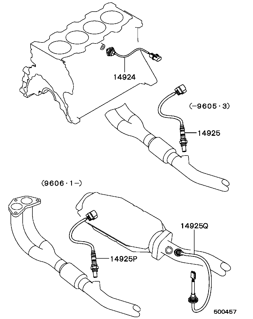 Chrysler MD 183 399 - Lambda andur parts5.com