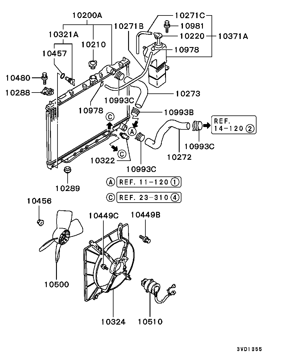 Proton MB660667 - Radyatör kapağı parts5.com