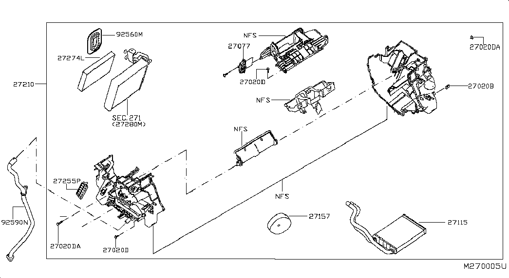 OM 272771KA0A - Фильтр воздуха в салоне parts5.com