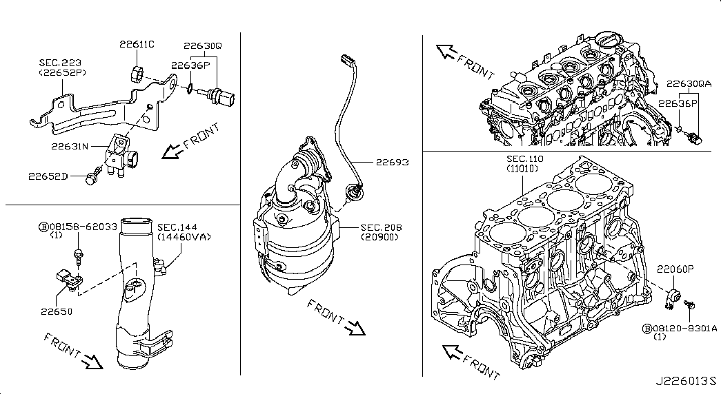 DACIA 22630JN00A - Snímač teploty chladiacej kvapaliny parts5.com