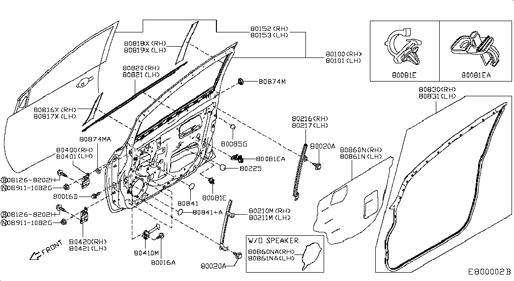 NISSAN 089111082G - Somun, Egzoz manifoldu parts5.com