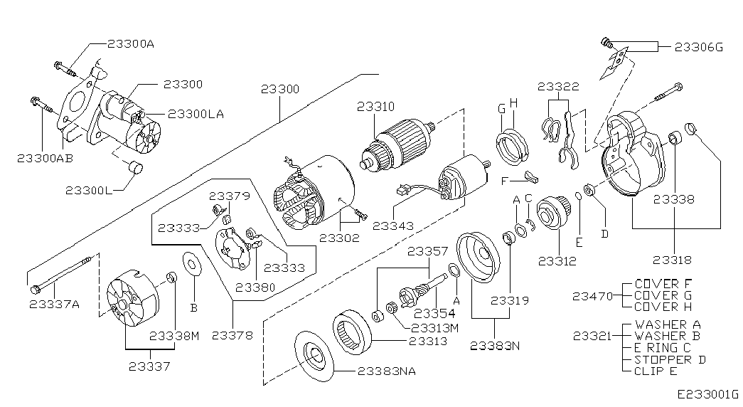 NISSAN 23300-9F662 - Uputnik parts5.com