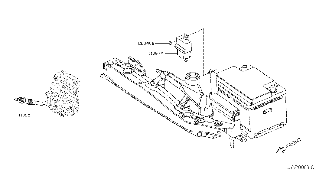 Infiniti 1106500Q0E - Подгревна свещ parts5.com