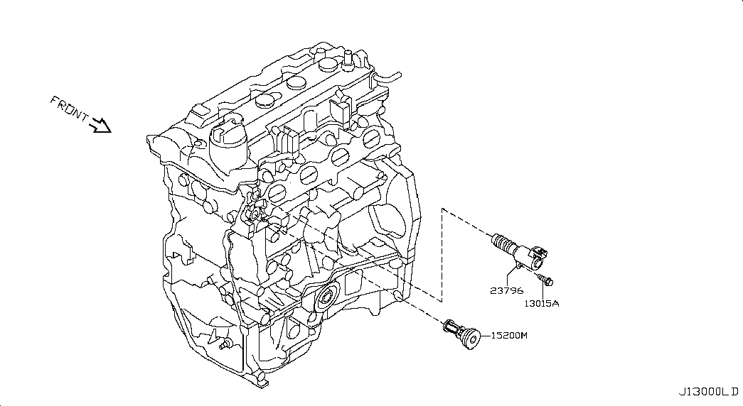 NISSAN 15200ED00A - Φίλτρο λαδιού parts5.com