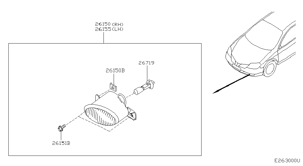 NISSAN 26296-89946 - Hõõgpirn,isereguleeruv sõidutuli parts5.com