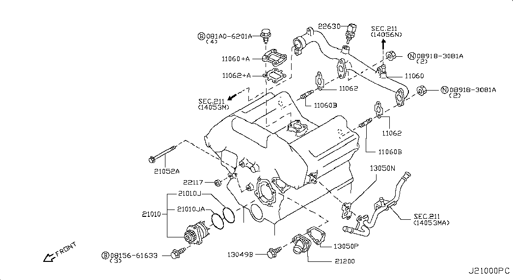 RENAULT 2120031U13 - Termostat, środek chłodzący parts5.com