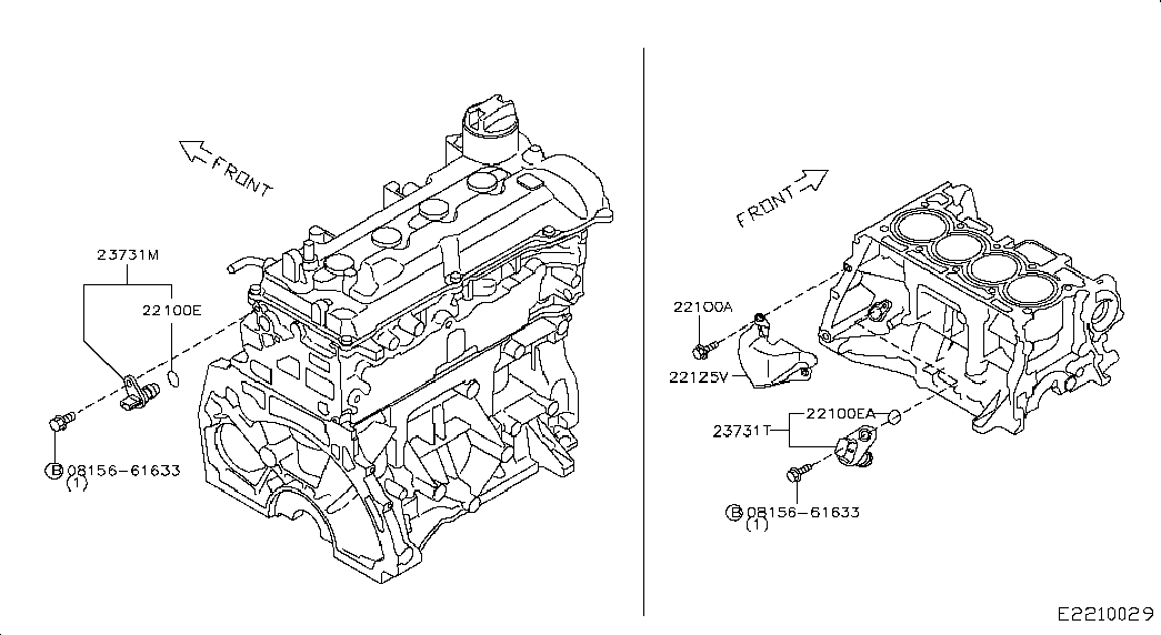 RENAULT 23 73 11K T0A - Sensor, crankshaft pulse parts5.com