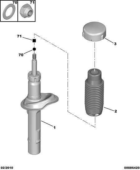 CITROËN (DF-PSA) 5202 W4 - Amortisör parts5.com