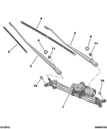 PEUGEOT (DF-PSA) 16 090 690 80 - Törlőlapát parts5.com