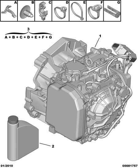 PEUGEOT 9730.AE - Automaattivaihteistoöljy parts5.com