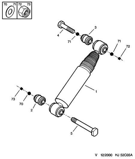 CITROËN 5206 K8 - Iskunvaimennin parts5.com