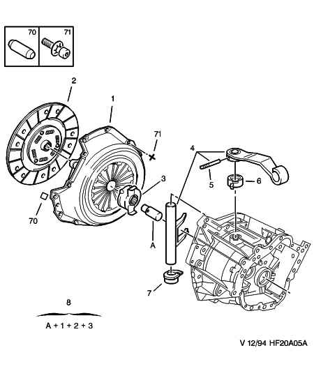 CITROËN (DF-PSA) 2041.67 - Izklopni lezaj sklopke parts5.com