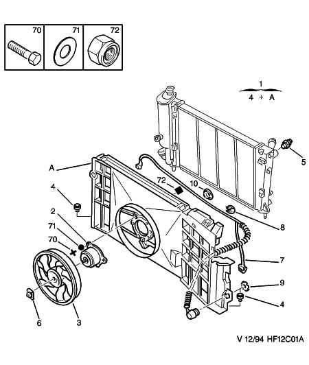 PEUGEOT 1264.40 - Hőkapcsoló, hűtőventilátor parts5.com