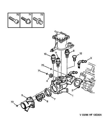 PEUGEOT 1338.23 - Termostat,lichid racire parts5.com