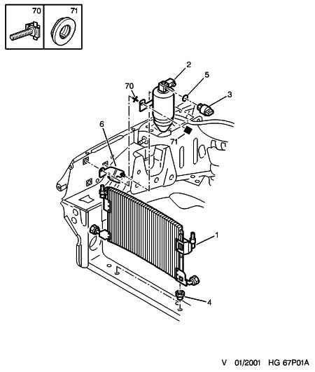 CITROËN 6455.R0 - Συμπυκνωτής, σύστ. κλιματισμού parts5.com