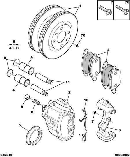 CITROËN 4427 C1 - Kit de accesorios, pastillas de frenos parts5.com