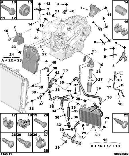 PEUGEOT 2267.09 - OIL FILTER FOR AGB parts5.com