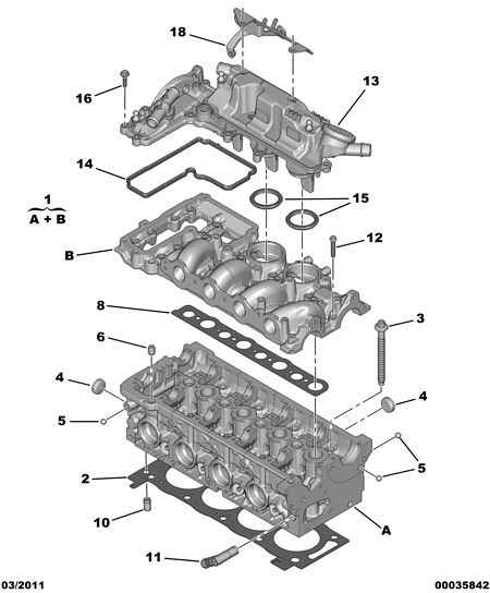 CITROËN 0209.EJ - Garnitura, chiulasa parts5.com