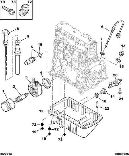 CITROËN 1109 T0 - Oil Filter parts5.com