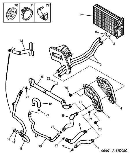 PEUGEOT 6464 JX - Furtun radiator parts5.com