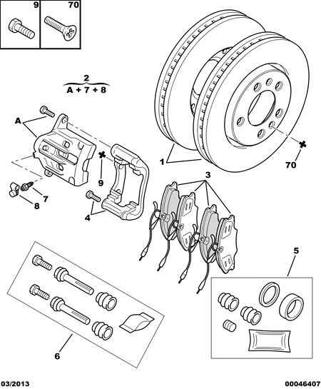 PEUGEOT 4401 C2 - Etrier frana parts5.com