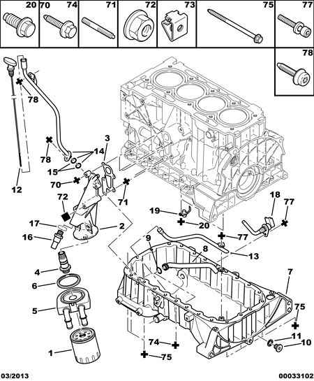 PEUGEOT 1103.N1 - Radiator ulei, ulei motor parts5.com