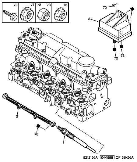 CITROËN/PEUGEOT 5960 66 - Bujie incandescenta parts5.com