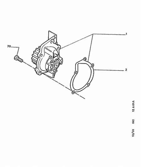 CITROËN/PEUGEOT 1201 91 - Vodní čerpadlo parts5.com