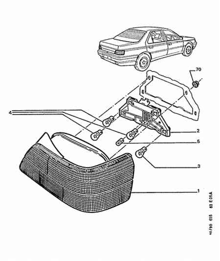 PEUGEOT (DF-PSA) 6216 E1 - Żarówka parts5.com