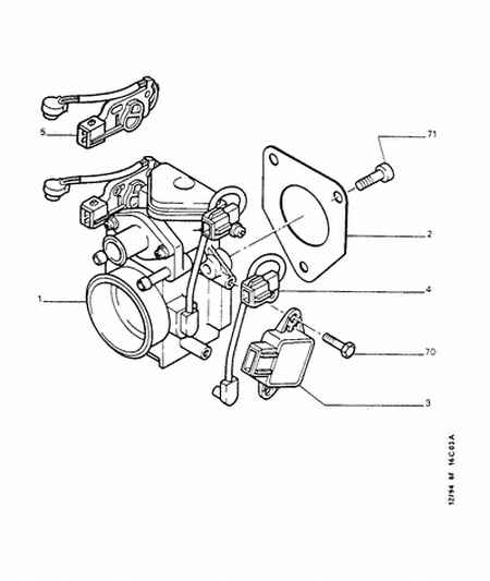 CITROËN/PEUGEOT 1628.L1 - Датчик, положение дроссельной заслонки parts5.com