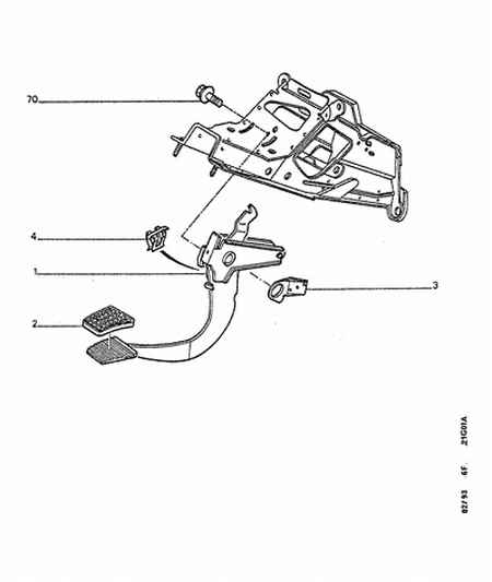 CITROËN 2130.13 - Revestimiento pedal, embrague parts5.com