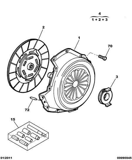 PEUGEOT 2055.Q0 - Диск на съединителя parts5.com