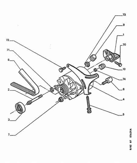 CITROËN 6923 G7 - Βίδα, σύστημα εξάτμισης parts5.com