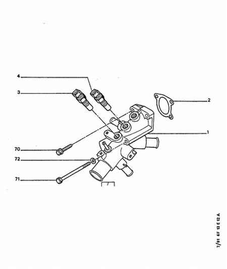 PEUGEOT 0242.85 - Sensor, coolant temperature parts5.com