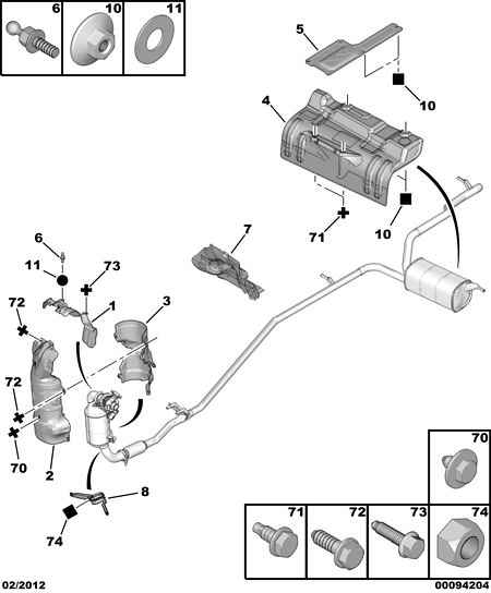 PEUGEOT (DF-PSA) 1723.EY - Regulator putere de franare parts5.com