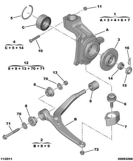 PEUGEOT 3350.85 - Set rulment roata parts5.com