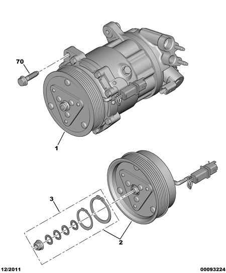 PEUGEOT 6453 WT - Компресор, климатизация parts5.com