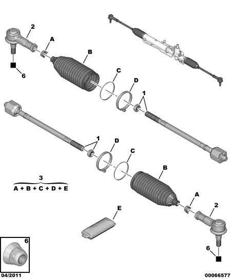 PEUGEOT 4059.12 - Rotule de barre de connexion parts5.com