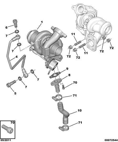 CITROËN 0381.28 - Şarj havası hortumu parts5.com