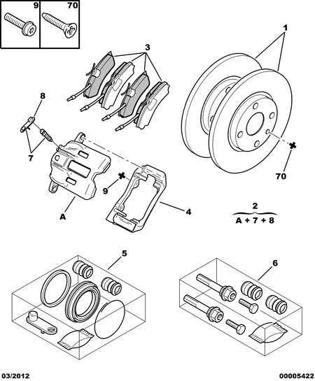 PEUGEOT 4246.R2 - Brake Disc parts5.com