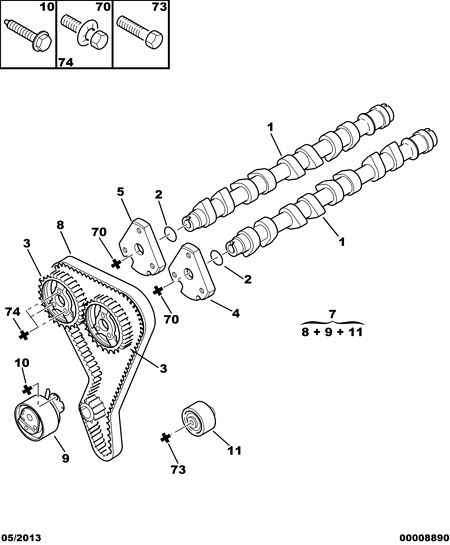 CITROËN 0831.S7 - Комплект ангренажен ремък parts5.com