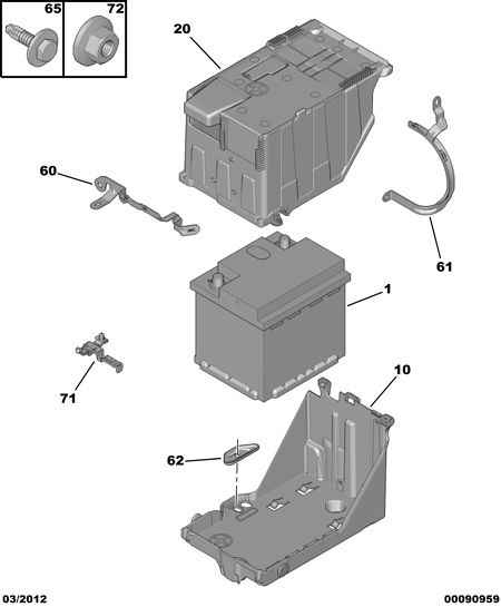 PEUGEOT (DF-PSA) 5600 VG - Стартов акумулатор parts5.com