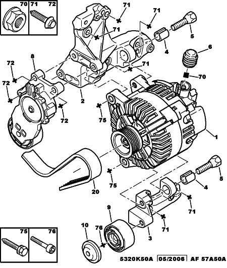 Alfa Romeo 5750.VL - V-Ribbed Belt parts5.com