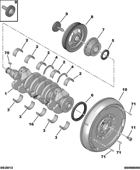 DS 16 089 406 80 - Radijalni zaptivni prsten (semering), diferencijal parts5.com