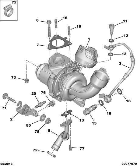 CITROËN 6935 A5 - Гайка, изпускателен колектор parts5.com