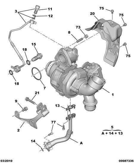 CITROËN 0379 A0 - LUBRICATION PIPE CLIP SEAL parts5.com